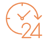 24 X 7 service